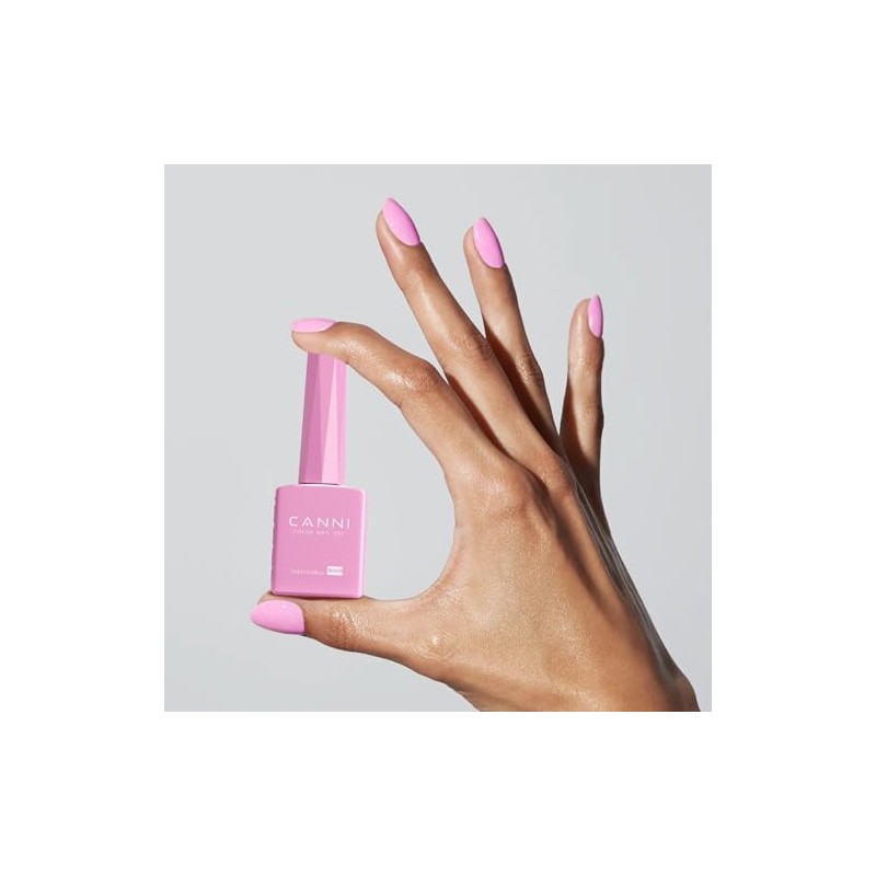 CANNI- Esmalte de uñas en gel rosa, 1 pieza de