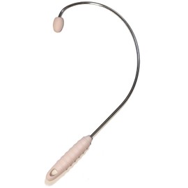 Trigger Point Pressing Goods, Back Massage Stick, Foot Soles, Shoulders, Hands, Waist, Neck, Healthy Bones, Foot Arches, Acupressure Device, Health Goods, Metal, Firmly Reaching Pressure Points, Beige