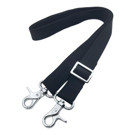 Adjustable Bimini Boat Top Straps,two Hooks Marine Awning Webbing Straps,with kirsite Heavy Duty Snap Hooks,Boat Awning Hardware Accessories,Premium Boat Canopy Strap,Pack of 2 (Black, 32~59 ")