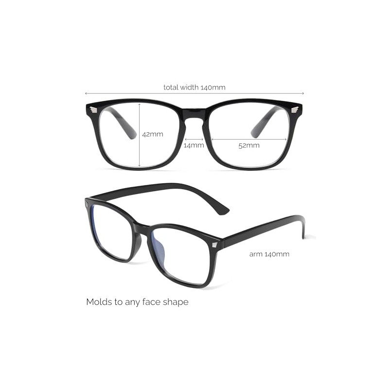 livho High Tech Blue Filter Glasses - Advanced Computer Glasses