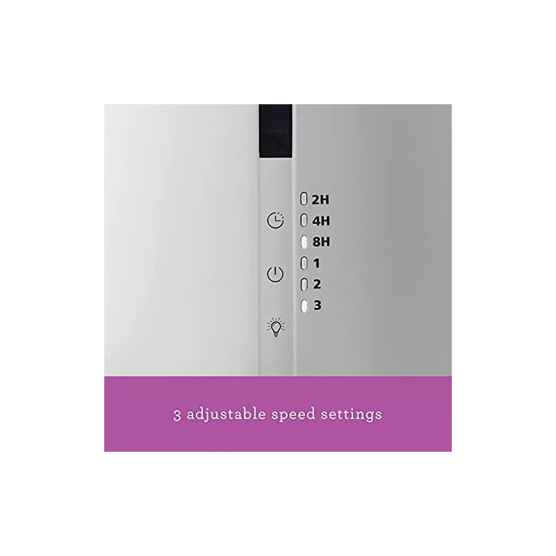 Holmes 1-Gallon Top-Fill Ultrasonic Cool-Mist Humidifier with Disinfectant Pr...