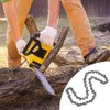 LightBeacon Pack of 4 6 inch chainsaw chain, chainsaw chain