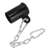 T Bar Row Platform with Chain Carabineer Clips Core Muscles