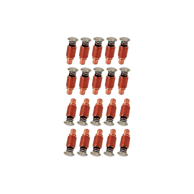 MAUTO 20Pcs 220971 Plasma Electrodes Fit for Plasma 125 Cutting