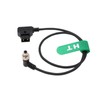 D-tap Locking DC Right Angle Power Supply Cable for Zaxcom