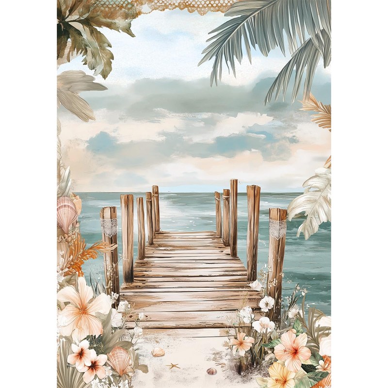 Ciao Bella A5 Rice Paper Art Set - 8 Sheets