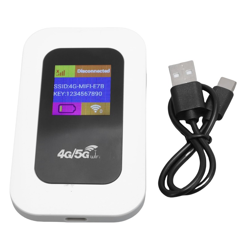 Tomantery Portable 4G 5G WiFi Mobile Hotspot, Pocket Device with