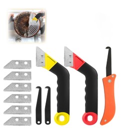 Professional 11-Piece Grout Removal Kit | 3 Saws & 8 Blades for Tile Gap Repair | Heavy-Duty Grout Cleaning Tools with Ergonomic Handles