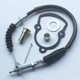 KIPA Kit de cable de freno trasero para Yamaha YFS200 Blaster 200 ATV 1988-2001 (no apto para un brazo basculante extendido de +4 pulgadas)