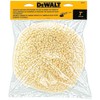 DEWALT Wool Buffing Pad and Backing Pad Kit, 7-Inch (DW4985CL)