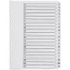 Q-Connect A4 A-Z 20 Part Polypropylene Index Multi Punched -