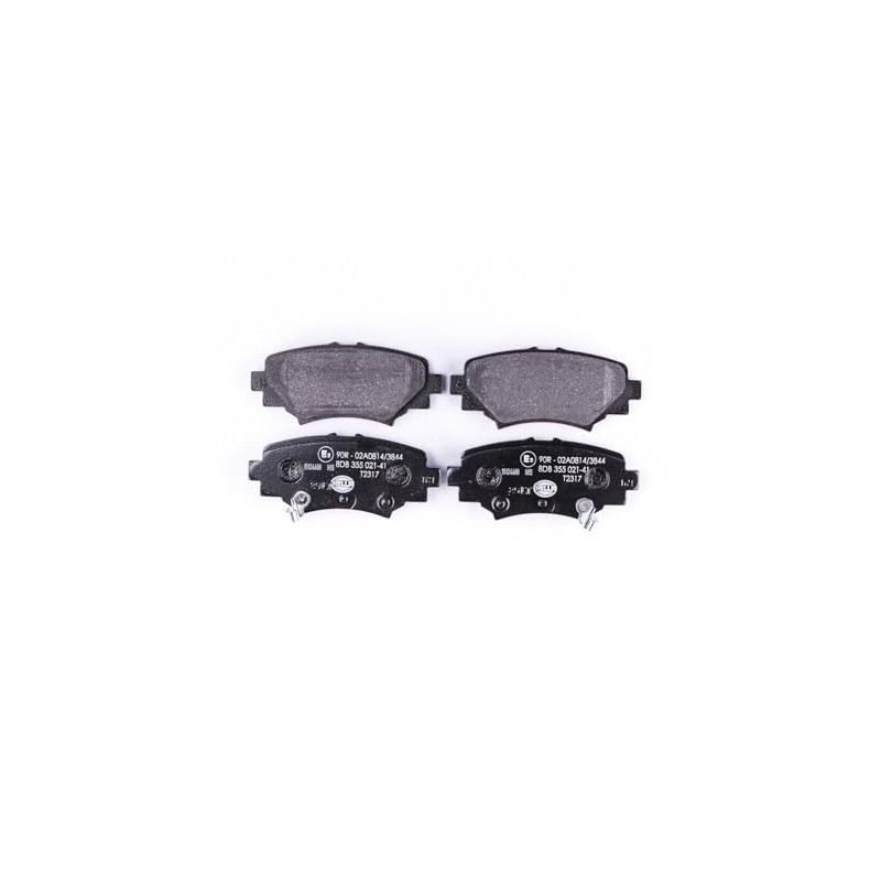 HELLA PAGID 8DB 355 021-411 Brake Pad Set, disc brake,