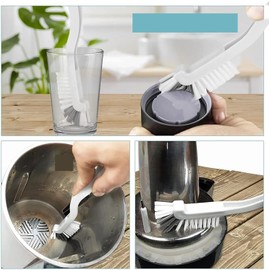 Right Angle Bottle Brush for Kitchen, Bathroom Scrub Brush, Clean Cups