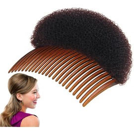 Hair Styling Clip Hair Bun Tool Multifunctional with Comb for Instant Hairstyle Hair Styling Accessories Hair Care Brown 1 Piece