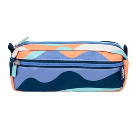 MILAN® The Fun Series 2 Zip Pencil Case - Blue