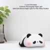 Night Light for Kids 3 Level Dimmable Bedside Lamp Rechargeable