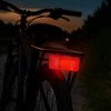 Lotsdonxia Bike Safety Reflector Disc - High-Visibility Red Warning Light