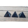 NATURAL OBSIDIAN SMALL GEMSTONE PYRAMID 20-22mm