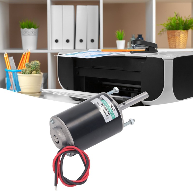 12V 30W High Speed Permanent Magnet DC Motor 3420 Forward
