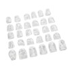 30pcs Pinky Toe Protector Anti Friction Breathable Transparent Ultra Thin