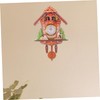 Levemolo Wall Hanging Cuckoo Clock Modern Silent for Home Office