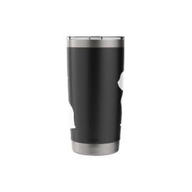 French Bulldog Silhouette Stainless Steel Insulated Tumbler