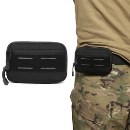 Heavy Duty Tactical Belt Pouch for Men - Small Molle Pouch,Tactical Admin Pouch Compact EDC Utility Gadget Gear Pouches for Traveling, Hiking