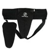 Krav Maga Black Women's Elastic Cotton Groin Guard W/Cup - Black, M