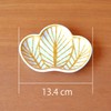 New Year's Tableware, Japanese Tableware, Small Plate, Matsuba, Lucky Charm,