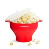 Redlemon Palomera para Microondas de Silicón, Palomitas Sin Utilizar Aceite,