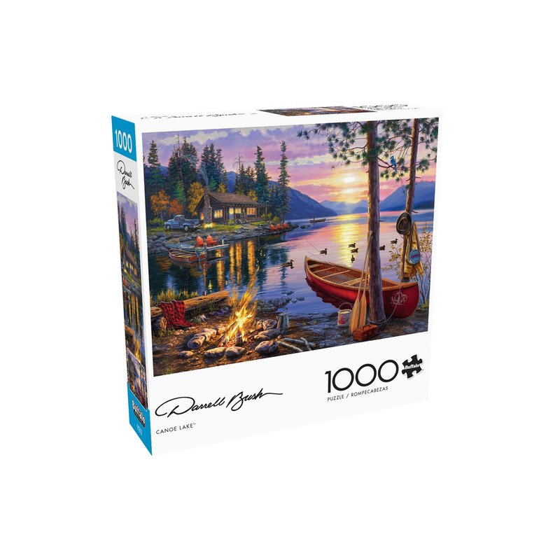 Buffalo Games - Darrell Bush - Canoe Lake - 1000