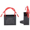 Greluma 2pcs 2.5uF 450V AC CBB61 Ceiling Fan Capacitor 50/60Hz