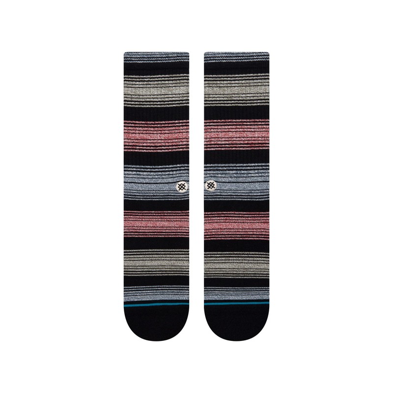 Stance Crew Cadent Socks (Medium, Black)