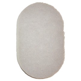HartFelt Bath Sponges for Shower | Oval Body Wash Scrubber for Exfoliating Skin | Clean and Refresh Body, Back & Arms | Chemical-Free Body Sponge | Made in USA - Pack of 6