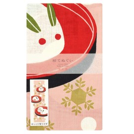 Hamamonyo Picture Tenugui, Unkori Snow Rabbit