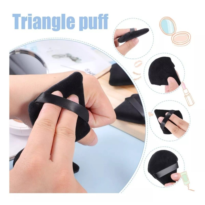 AOA Studio Pimoys 6 Esponjas Suaves De Maquillaje Triangulares