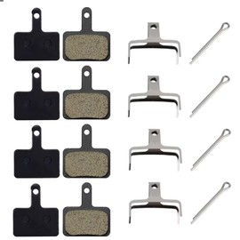 4 Pairs Bicycle Brake Pads Disc Brake Pads Bicycle Disc Brake Pads Bicycle Disc Brake Pads for Many Models Mountain Bike Disc Brake Pads
