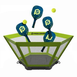 outdoor sports net and ball set - combining the elements of netball and spikeball - Choose Option: PaddleSmash Lite