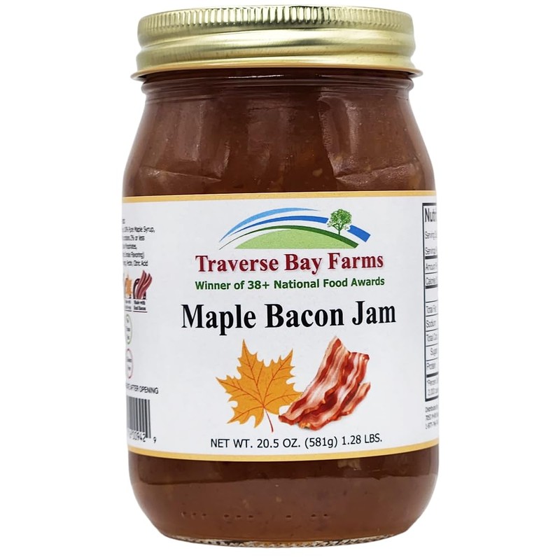 Traverse Bay Farms Bacon Lovers Combo – Apple Jam, Maple