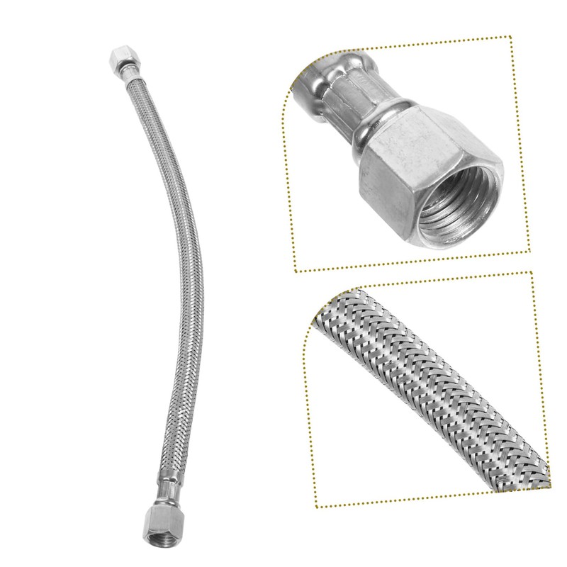 Operitacx 3pcs Stainless Steel Air Compressor Hose Replacement Safety Valve