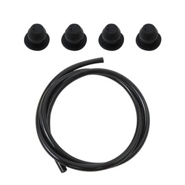 Fuel Line 0000 930 2803, 4Pcs Tank Grommet 00009890516 for Stihl FC75 FC85 FH75 FS36 FS40 FS44 FS48 FS52 FS56 FS62 FS66 FS75 FS80 FS81 FS85 FS86 FS88 FS106 FS108 by Huoptl