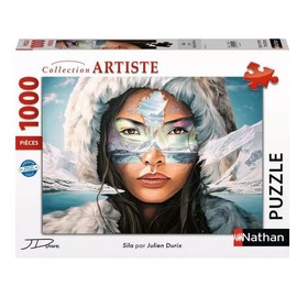 Nathan 1000 Piece Jigsaw Puzzle - Sila - Julien Durix - Adults and Children from 14 Years - High Quality Puzzle - Artist Collection - 12001615