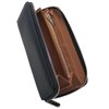 SCIENCER Top Layer Cowhide Leather Wallet, Men's, Long Wallet, Large