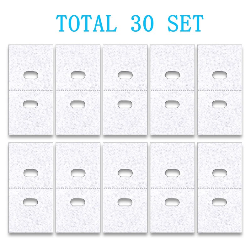 30 Sets (60 Pcs) Vertical Blinds Replacement Slats Panels, Vertical