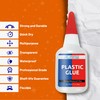 Adhesive Guru Plastic Glue (4X 0.7 oz) Ultra Strong Super
