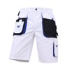 WORK IDEA Men's Cargo Shorts Relaxed Fit Multi-Pocket Outdoor Workwear,White,XS