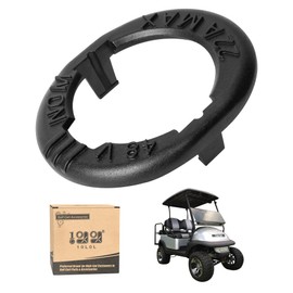 10L0L Charging Socket Trim Compatible with Club Car Precedent(2004-2013), Golf Cart Charger Receptacle Trim Replacement Parts 102516901