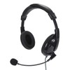 Wired Gaming Headset 360 Degree Rotation Microphone Headphones for Online