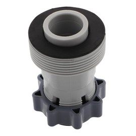 Levemolo Pool Hose Adapter Fitting for Connection to Pump Hose for Above Ground Pool Accessories Versatile Plunger Valve Connector for Seamless Setup