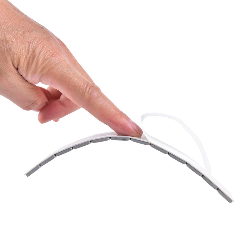 Aain 1/4oz,Stick on Adhesive Wheel Weights,576pcs,48strips/Box,Grey